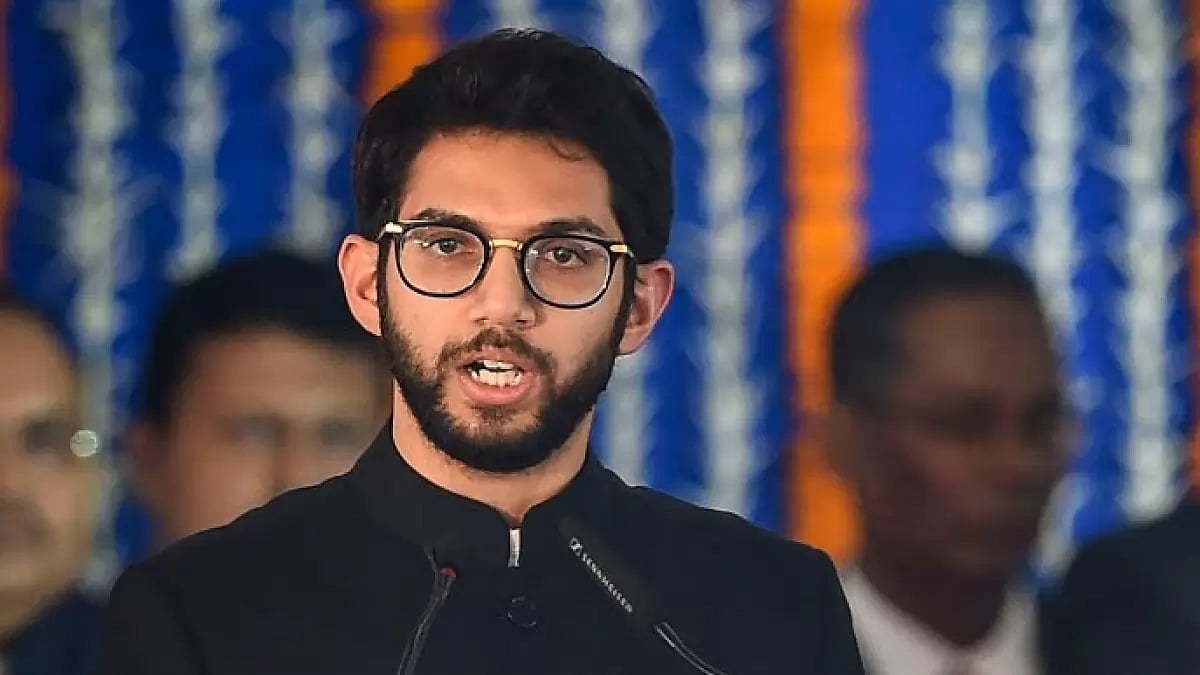 Leader of the Uddhav Thackeray faction of Shiv Sena, Aaditya Thackeray