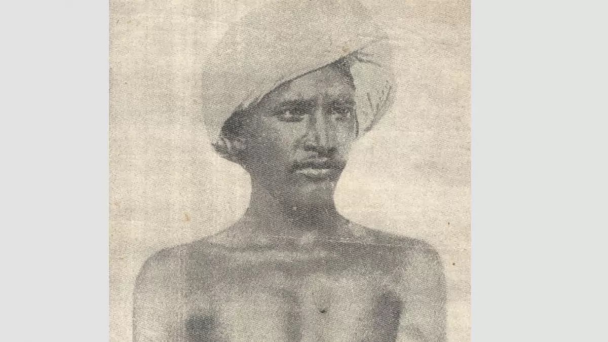 Birsa Munda, tribal folk leader and freedom fighter.