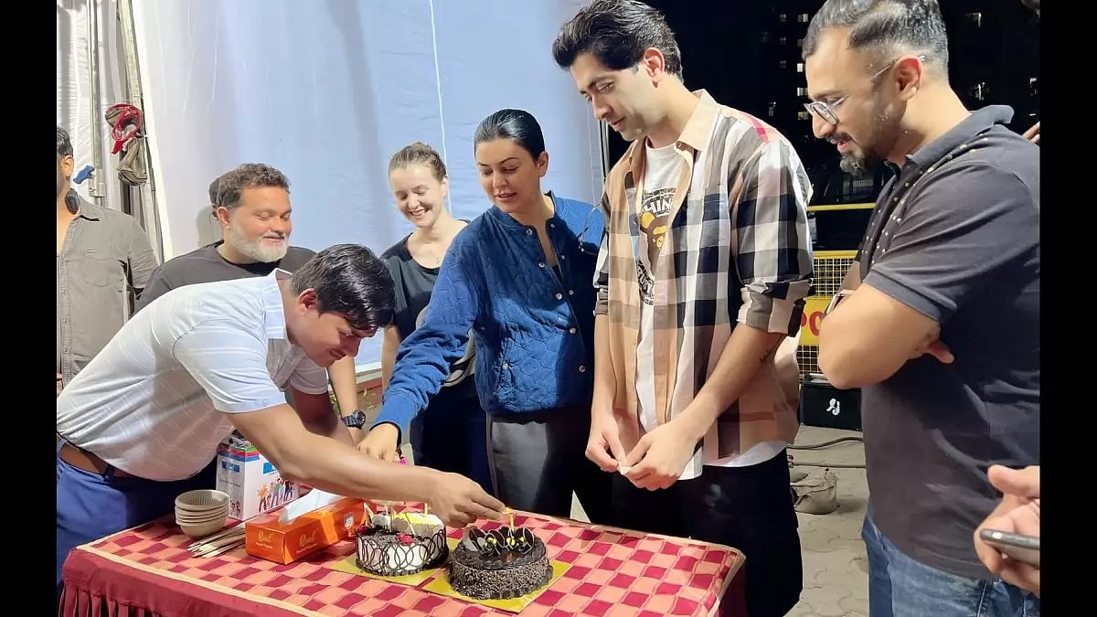 Ankur Bhatia And Sushmita Sen