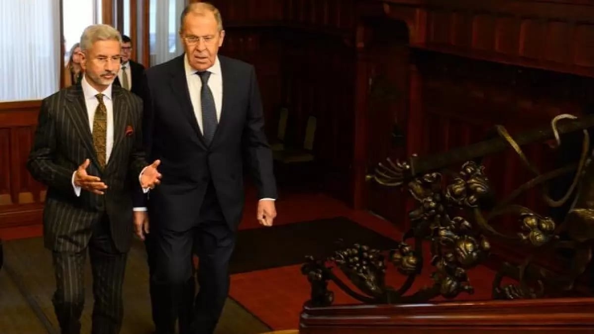 External Affairs Minister S Jaishankar met Russian Foreign Minister Sergey Lavrov