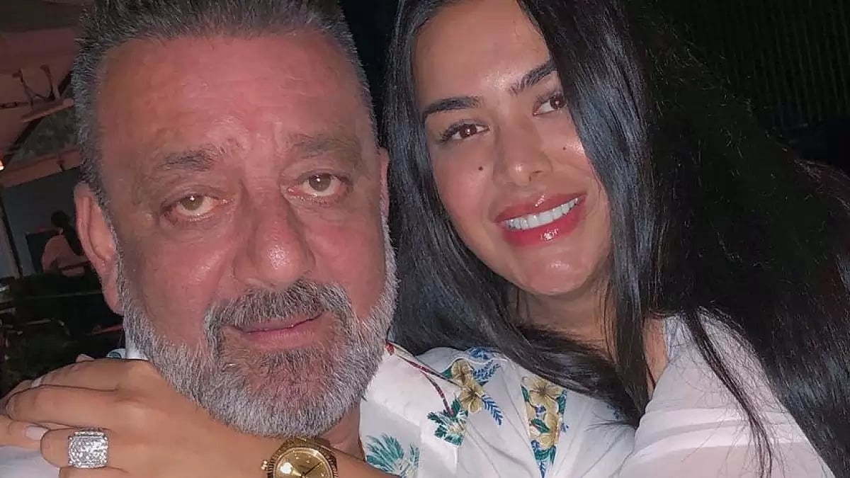 Sanjay Dutt and Trishala 