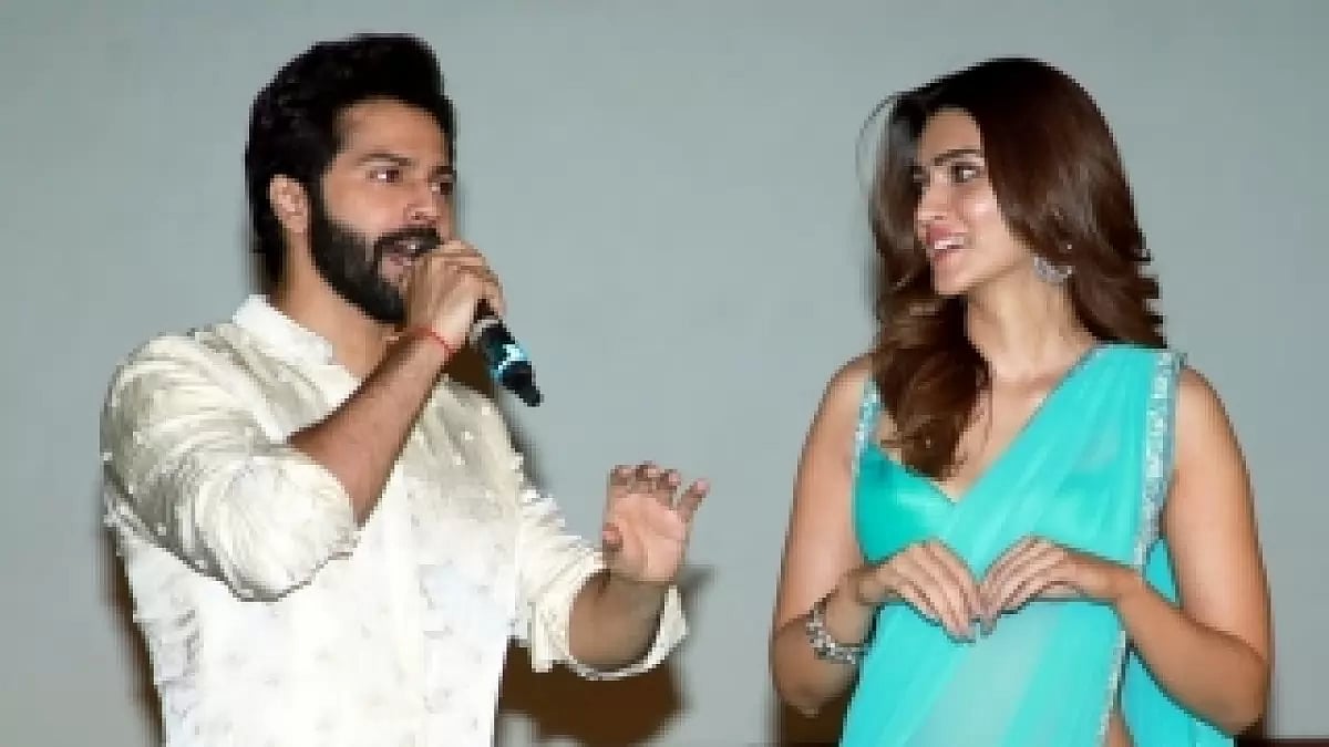 Varun Dhawan and Kriti Sanon