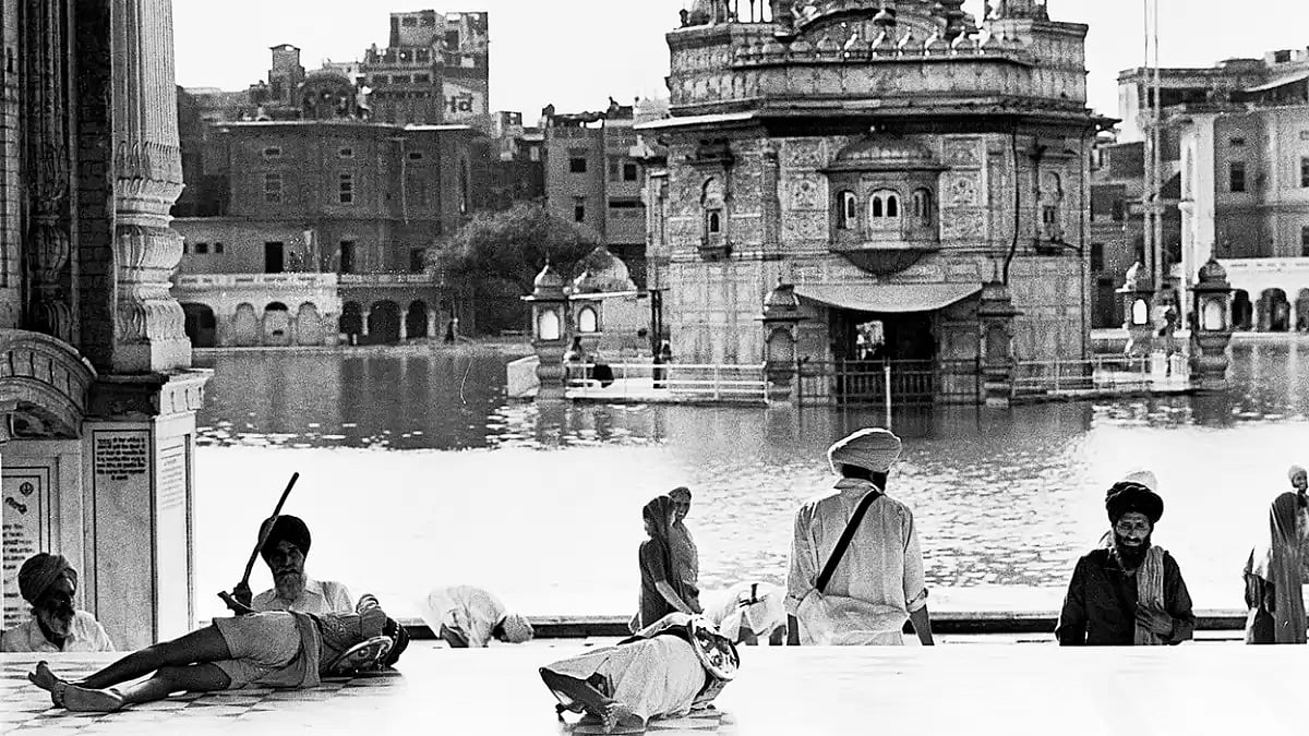 Etched in History: The Golden Temple complex a day before Operation Blue Star