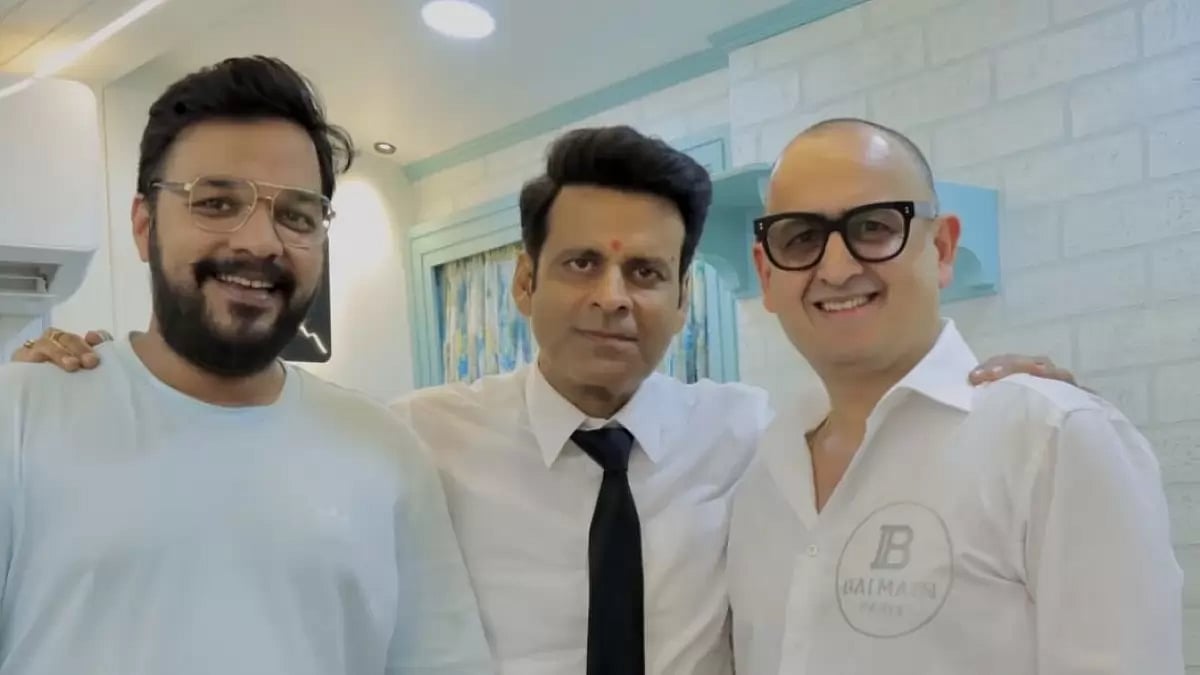 Manoj Bajpayee Shooting in Mumbai 