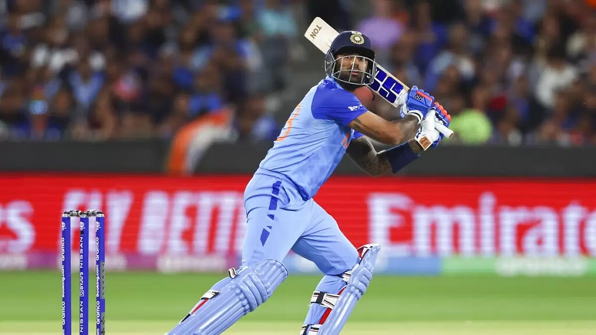 Suryakumar Yadav has scored 225 runs in 5 innings of the T20 World Cup.