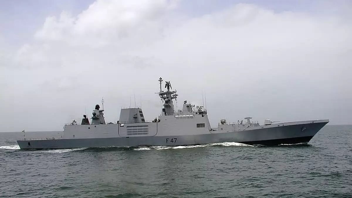 Indian Naval Ship participating in Exercise Malabar | Indian Navy (for representative purposes only) - File photo