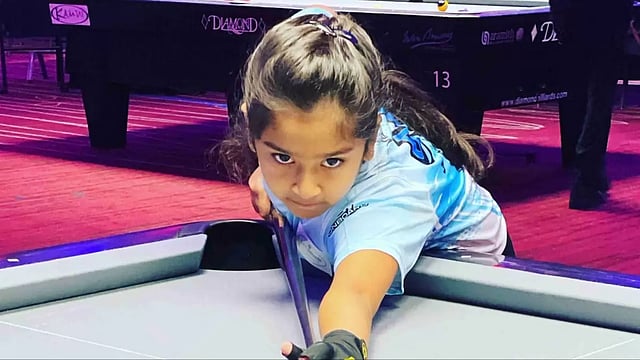 Nine-Year-Old Tanvi Vallem Set To Become Youngest Player To Compete In World Junior 9-Ball Pool Champioships