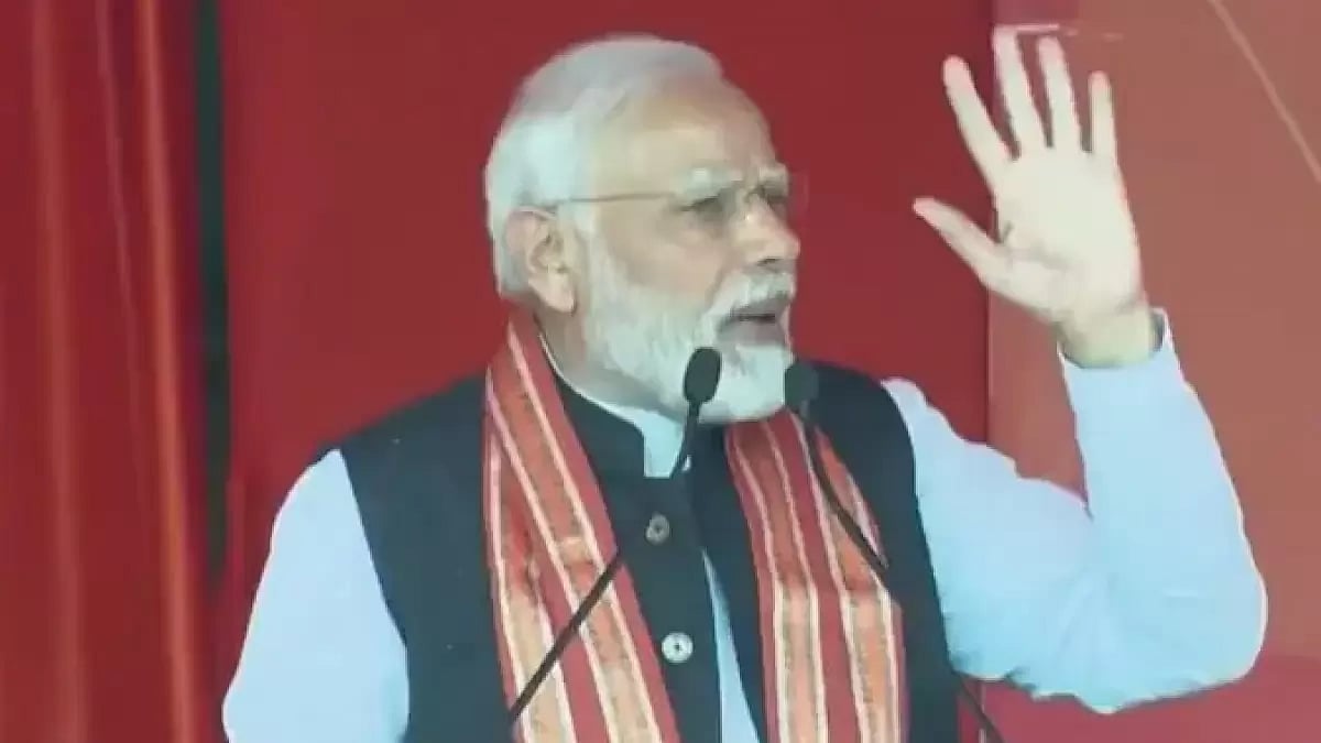 PM Modi addresses BJP rally in Telangana 