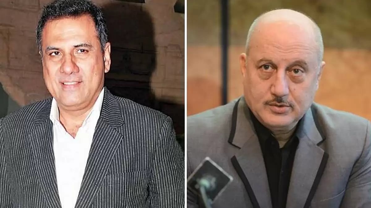 Boman Irani And Anupam Kher