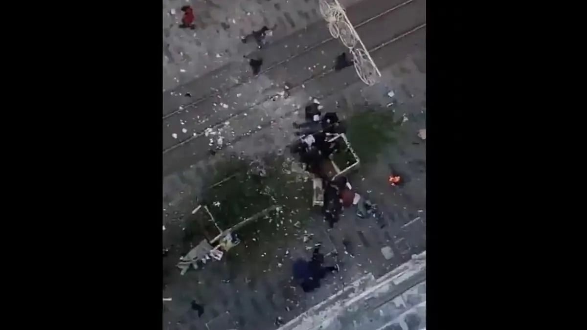 Local media footage also showed ambulances and fire trucks at the scene.