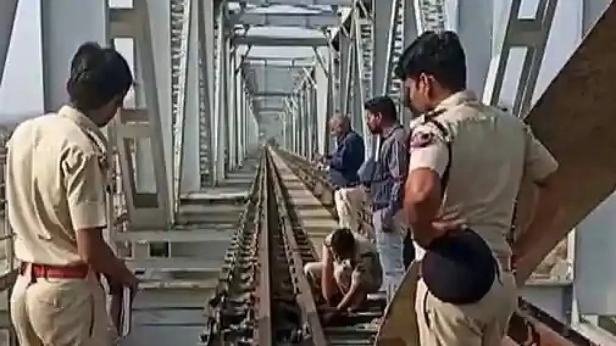 Police investigating Udaipur Railway Track Blast 