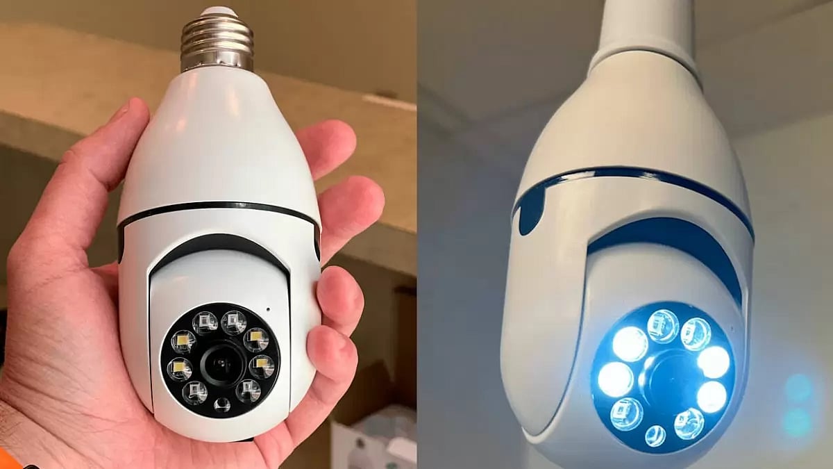 Keilini Light Bulb Security Camera