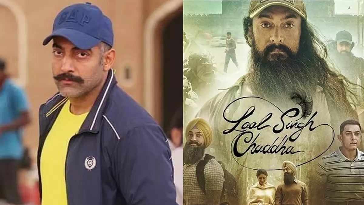 Manav Vij, poster of 'Laal Singh Chaddha'