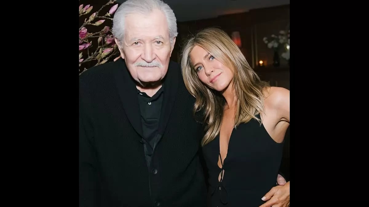 Jennifer Aniston With Her Father John Aniston