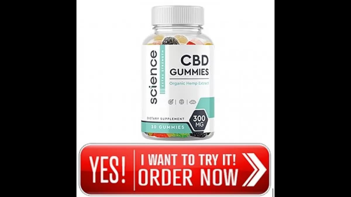 Science CBD Gummies 300mg