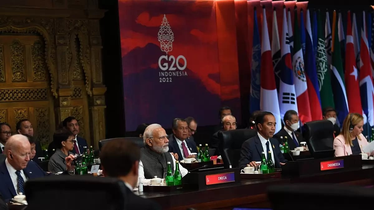 PM Narendra Modi at the G-20 Summit in Bali, Indonesia 