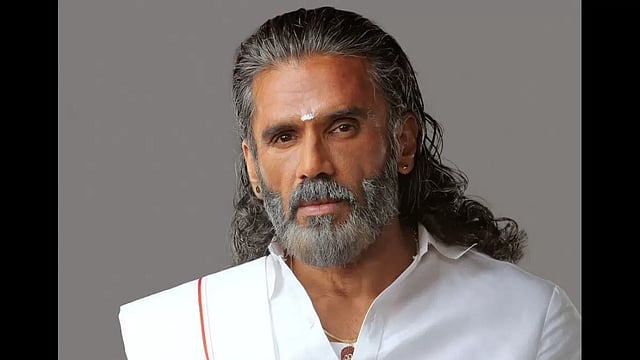 Suniel Shetty Ages Himself To Look Like Thalaivan In 'Dharavi Bank'