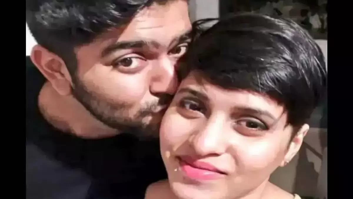 Shraddha Walkar with her partner Aftab Poonawala