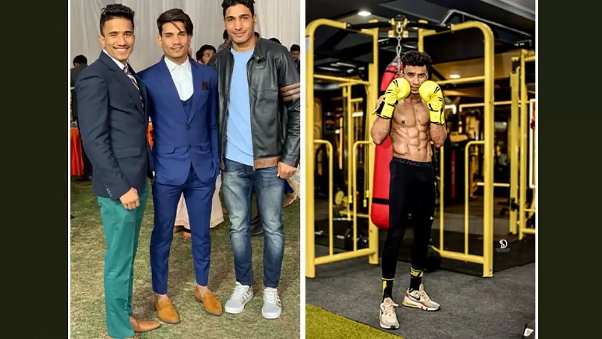 Shining trios of the Indian Wushu Team - Rohit Jangid, Rahul Jangid and Shubham Gora.