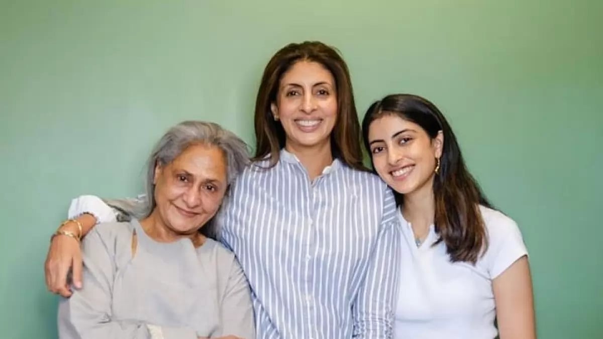 Jaya Bachchan, Shweta Nanda, Navya Nanda