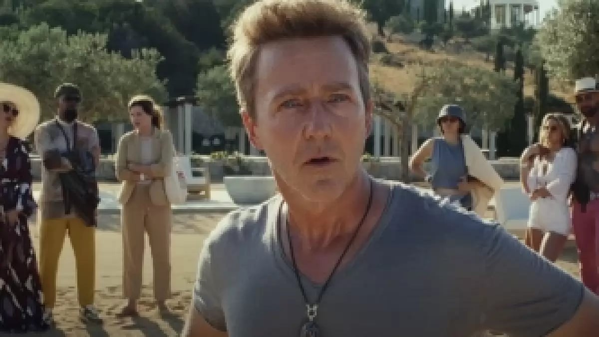 A Still from 'Glass Onion'