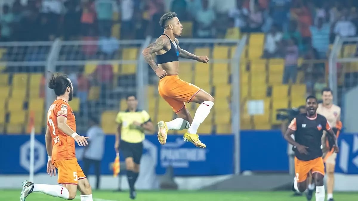 Noah Wail Sadaoui scored the third goal in FC Goa's victory.