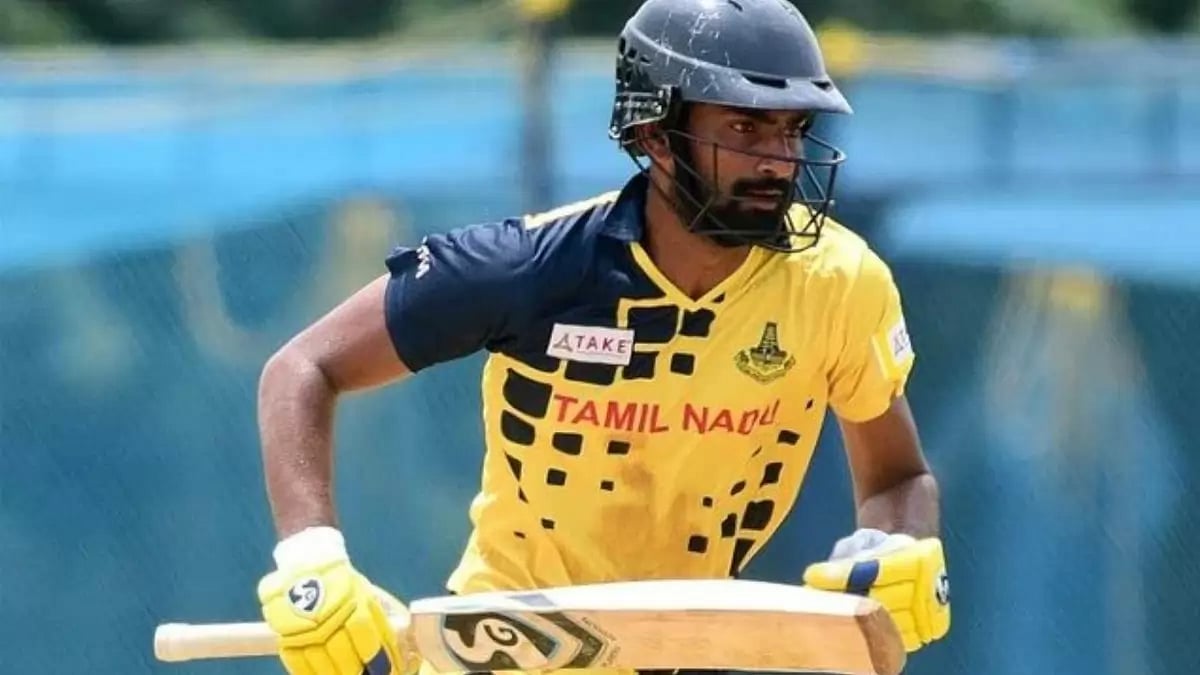 Narayan Jagadeesan was recently released by Chennai Super Kings ahead of the IPL auction next month