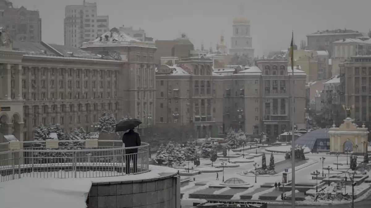 Ukraine is known for its brutal winter season.