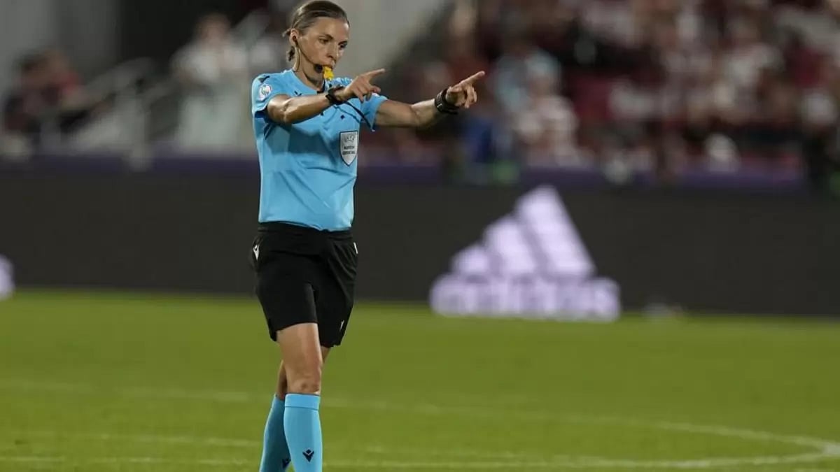 Stephanie Frappart has already worked men’s games in World Cup qualifying, and the Champions League.