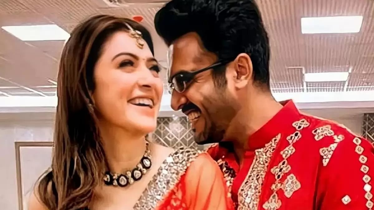 Sohael Khaturiya had proposed to Hansika Motwani in front of the Eiffel Tower in Paris
