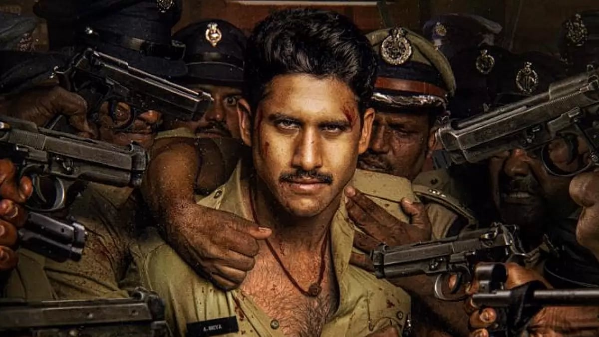 Naga Chaitanya in the first look of 'Custody'