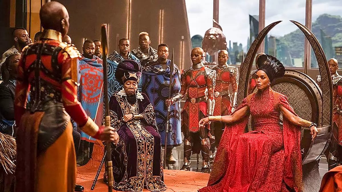 Angela Basset in Black Panther: Wakanda Forever
