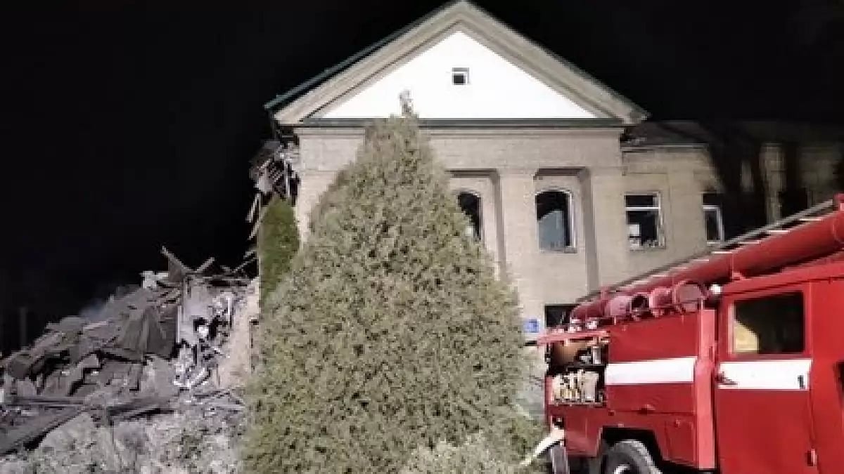 A hospital in Ukraine struck by Russian missile. A two-day-old baby died in the strike.