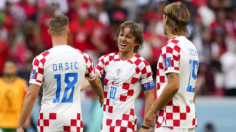 Croatia captain Luka Modric. - null