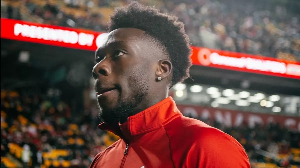 Alphonso Davies missed a penalty in the 11th minute vs Belgium.