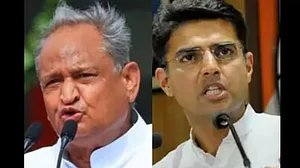 Rajasthan CM Ashok Gehlot and former Deputy CM Sachin Pilot