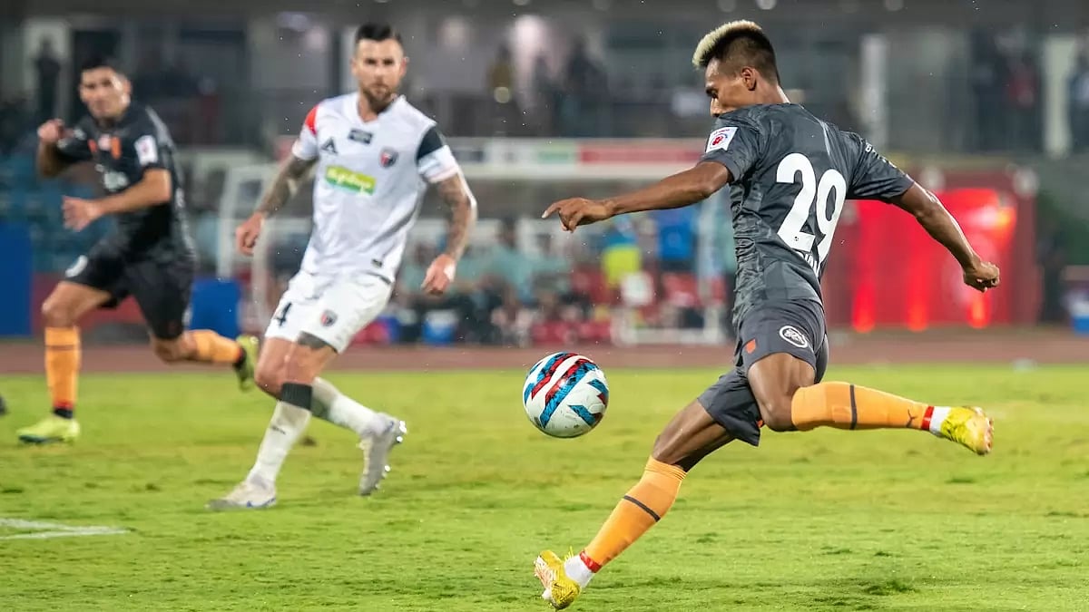 Bipin Singh was one of the goal scorers for Mumbai City FC.