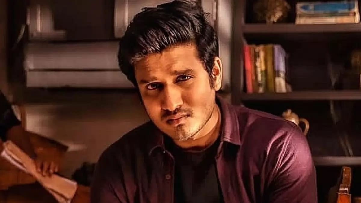 Nikhil Siddharth plays the lead role in 'Karthikeya 2'