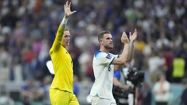 FIFA World Cup 2022: Engalnd And Wales Players Take The Knee Before The Game