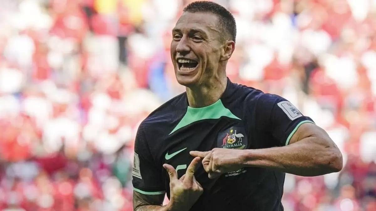 Mitchell Duke's strike was enough for Australia to claim an all-important win.