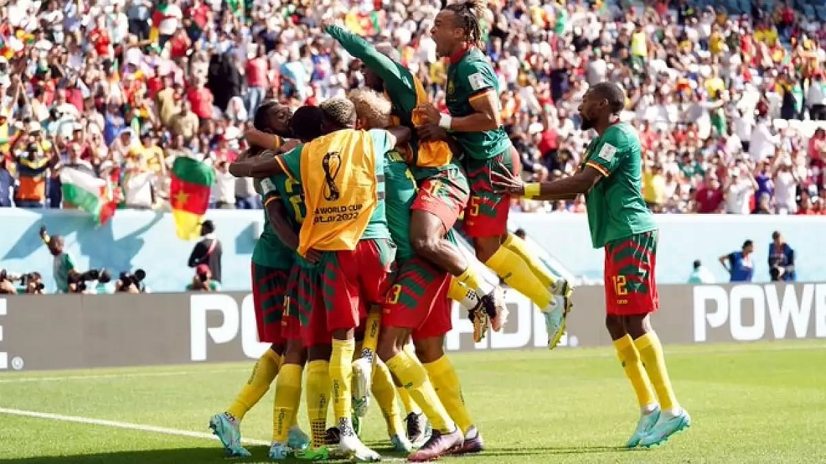 Cameroon crashed out of the World Cup despite winning their game against Brazil.