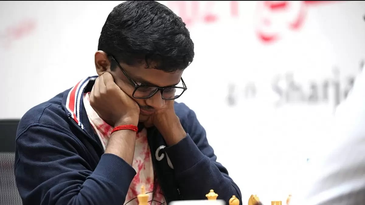 Narayanan lost his game against Czech Republic's David Navara.