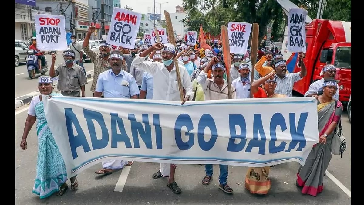 Ongoing protests against Adani's Vizhinjam international seaport project