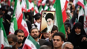 File photo : The Iranian regime under the Supreme Leader imposed hijab laws on women and girls after the Islamic Revolution of 1979.