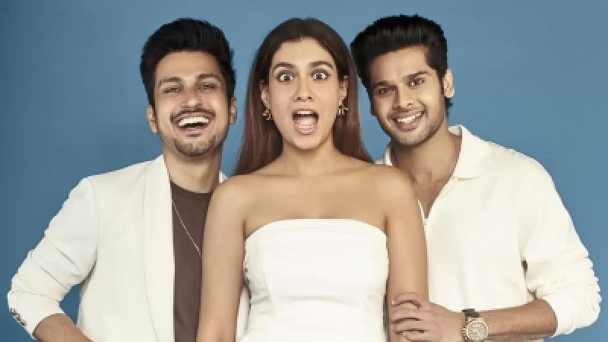 Abhimanyu Dassani, Amol Parashar and Shreya Dhanwanthary