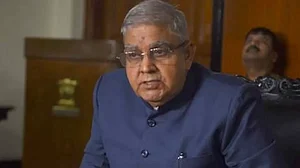 Vice President Jagdeep Dhankhar offered puja at Tripureswari temple