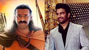 Prabhas' look as 'Lord Ram' in 'Adipurush'; Sharad Kelkar