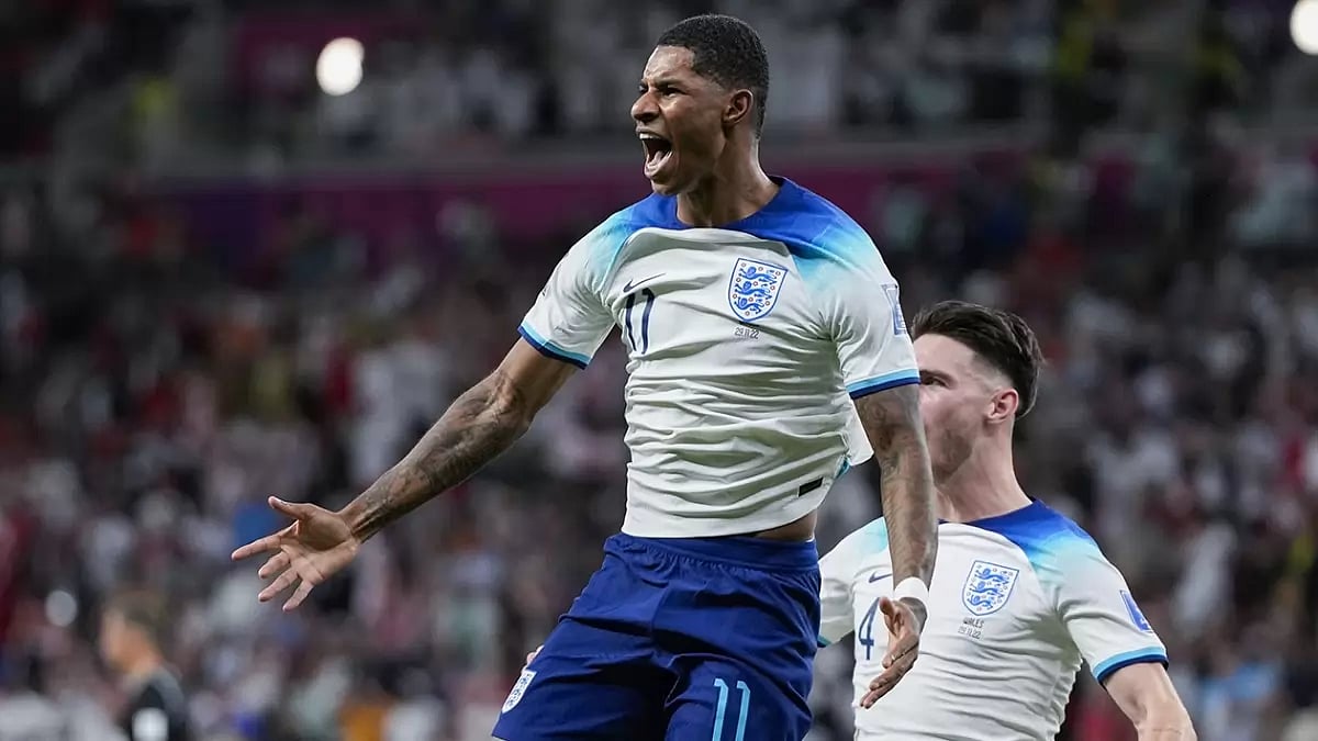 Marcus Rashford and ENG will be raring to go vs Senegal.