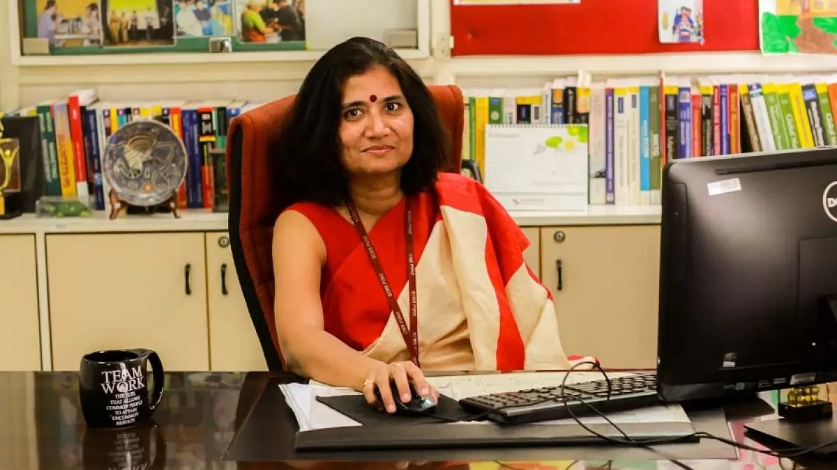 Dr Adya Sharma, Director of SCMS Pune