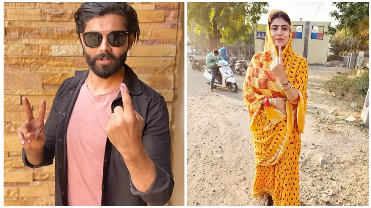 Cricketer Ravindra Jadeja has backed his wife Rivaba Jadeja's candidacy from Jamnagar on BJP ticket 